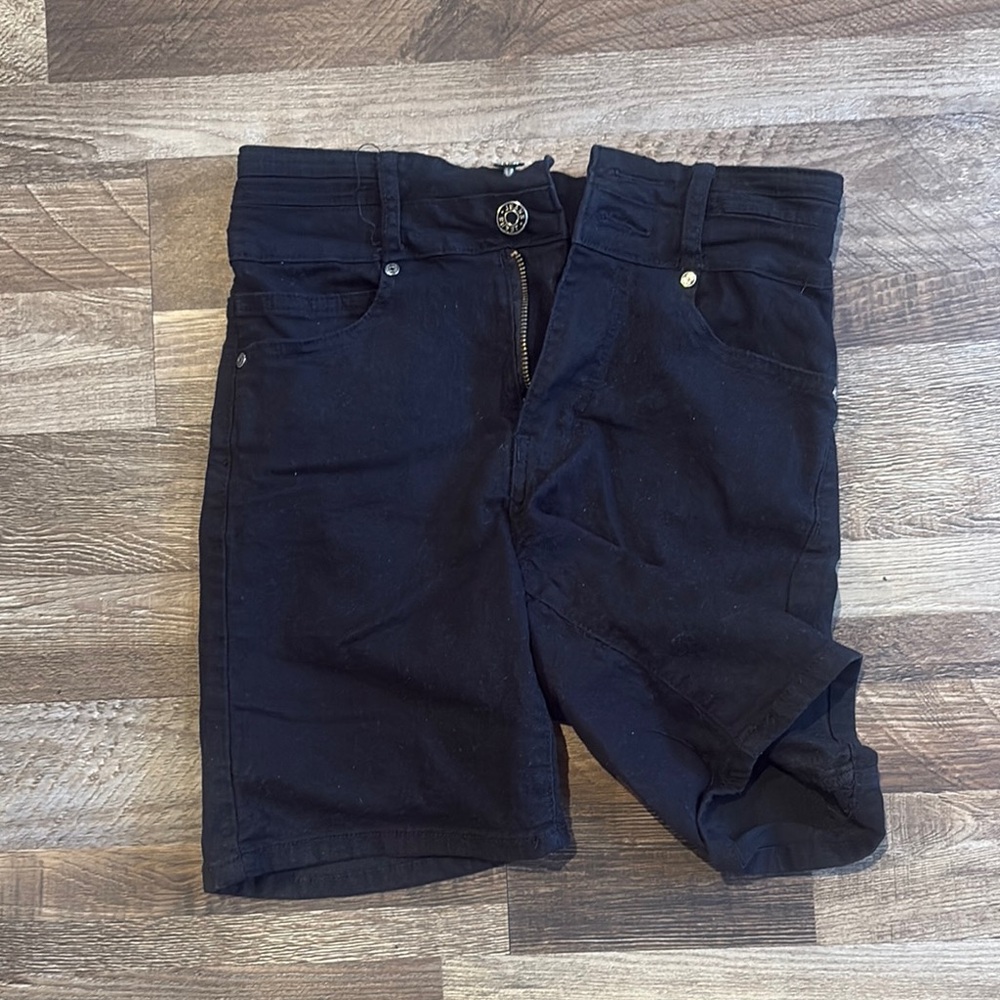 Stylish Black Denim Shorts